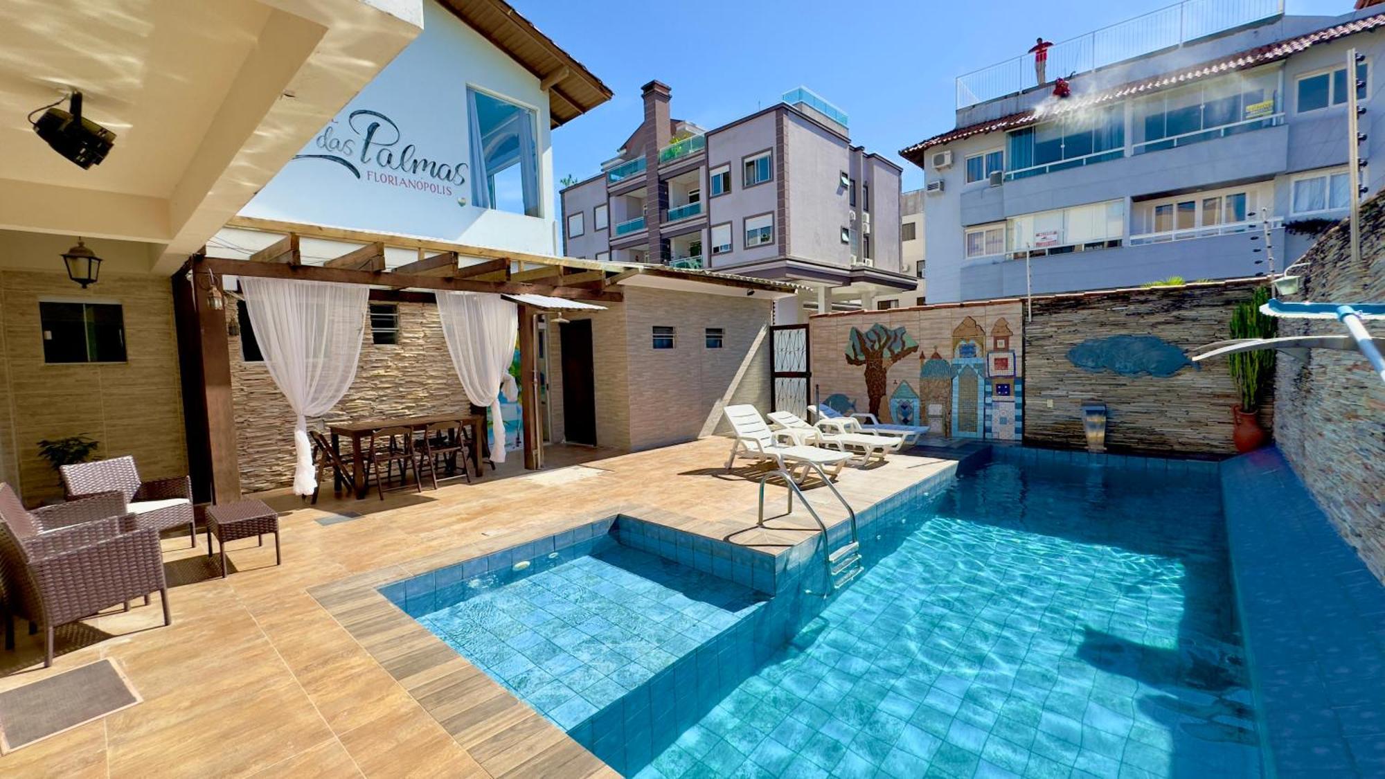 Hotel Das Palmas Флорианополис Экстерьер фото